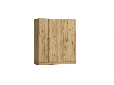 Четирикрилен гардероб Аполо 6 (голд крафт)